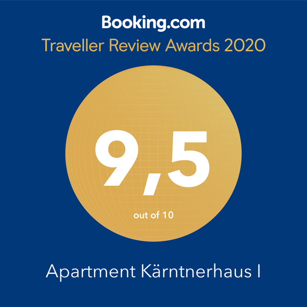 Booking.com Traveller Review Award 2020